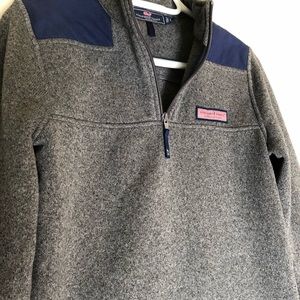 Vineyard Vines 3/4 ZIP Shep Sweater Fleece